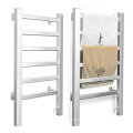 Towel Drying Rack with 6 Bars Aluminum Frame